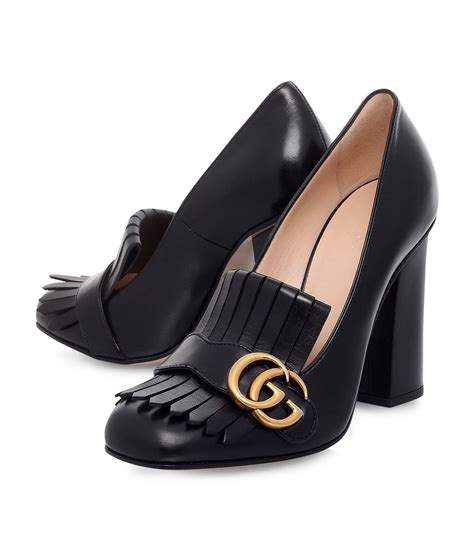 shoes similar to gucci loafers|Gucci loafers with heel.